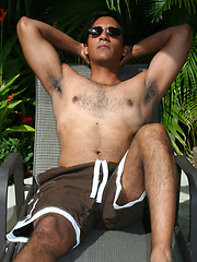 Nice looking latin guy naked by ManAvenue image #6
