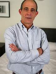 Mature man Giovanni jerking off dick by Hot Older Male image #5
