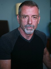 Silver daddy Rex naked by Hot Older Male image #8