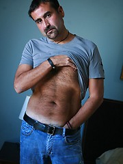 Hairy mature man Max Chase by Hot Older Male image #6