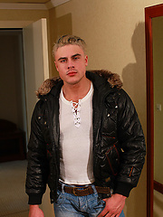 Blond muscle man Rambler Canon naked by Power Men image #6