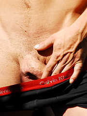 Billy The Kid jerking off outdoors by Nextdoor Male image #7
