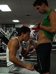 Hot Studs fucking in the gym by Out In Public image #9