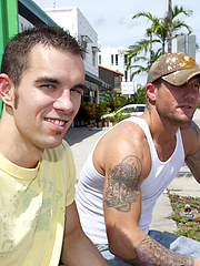 Didn\\\\\\\'t take long to convince him to get fucked by a stranger by Out In Public image #6