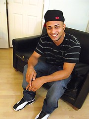 Esteben jacking off dick by Miami Boyz image #6