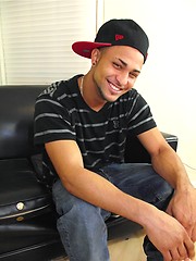 Esteben jacking off dick by Miami Boyz image #6