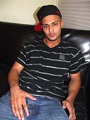 Esteben jacking off dick by Miami Boyz image #6