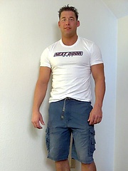 PJ jerking off cock by Nextdoor Male image #5