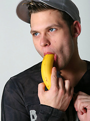 Samuel play with banana by Nextdoor Male image #4