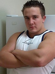 Luke jacking off cock by Nextdoor Male image #5