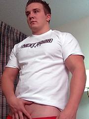 Luke jacking off cock by Nextdoor Male image #5