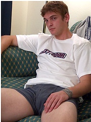 Amateur boy Greg jacking off dick by Nextdoor Male image #5