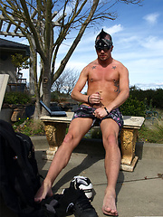 Angel B plays with cock by Nextdoor Male image #5