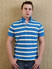 Amateur stud Denny stripping by Nextdoor Male image #5
