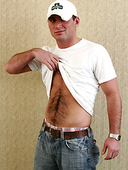 Hairy amateur hunk A.J. by Nextdoor Male image #5