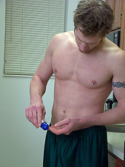 Johnathan jerking off dick by Nextdoor Male image #4