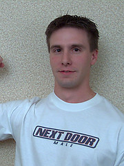Amateur stud Chris jacking off cock by Nextdoor Male image #6