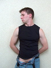 Amateur stud Chris jacking off cock by Nextdoor Male image #6
