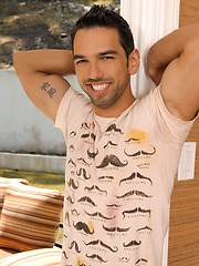 Jorge Fusco loves ass.  And once he got a taste of the hot bubble butt attached to Lucky Daniels he rimmed it, smacked it, even teased it with his big uncut dick before fucking the hell out of it. by Randy Blue image #7