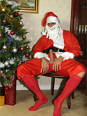 Santa Marcello performs a filthy christmas strip and wank by With Marcello image #5