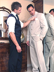 Marcello gets turned on at the thought of his gay hunk friend getting dressed and masturbates hard by With Marcello image #6