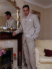 Marcello gets turned on at the thought of his gay hunk friend getting dressed and masturbates hard by With Marcello image #6