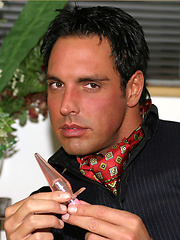Marcello trying out his new butt plug and wearing pantyhose by With Marcello image #5