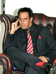 Nothing turns Marcello on more than getting photographed in his sexy suits by With Marcello image #8