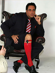 Nothing turns Marcello on more than getting photographed in his sexy suits by With Marcello image #8