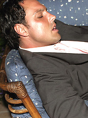 Marcello masturbating his hard cock and then pissing outdoors by With Marcello image #8