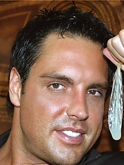 Marcello fills a condom full of his warm cum just for one lucky fan by With Marcello image #7