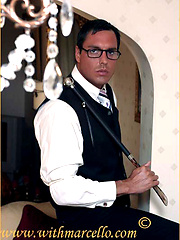 Marcello is dressed as a real gentleman and he loves to wank that big dick of his by With Marcello image #6