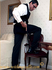 Marcello is dressed as a real gentleman and he loves to wank that big dick of his by With Marcello image #6