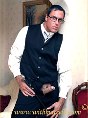 Marcello is dressed as a real gentleman and he loves to wank that big dick of his by With Marcello image #6