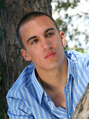 Horny stud Ty jerking off dick by PerfectGuyz image #5