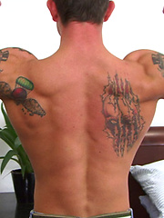 Straight Muscular Pup Lance - Getting a Massage of all Parts! by English Lads image #6