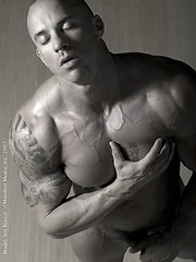 Vin, black and white shoot by Manifest Men image #7