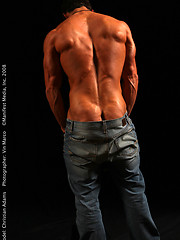 Horny muscle man Chris shows his ripped body and stripping by Manifest Men image #7
