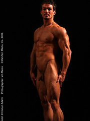 Horny muscle man Chris shows his ripped body and stripping by Manifest Men image #7