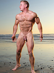 Ben Kieren posing naked outdoors by Manifest Men image #6