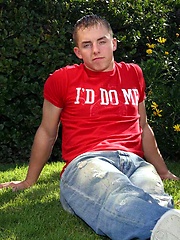 Brice jacking off his big dick by PerfectGuyz image #4