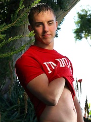 Brice jacking off his big dick by PerfectGuyz image #4