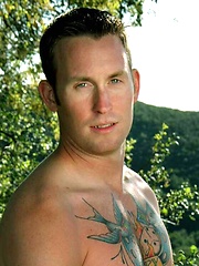 Tattooed hunk Chris posing naked by PerfectGuyz image #6
