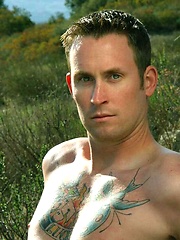 Tattooed hunk Chris posing naked by PerfectGuyz image #6
