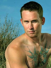 Tattooed hunk Chris posing naked by PerfectGuyz image #6
