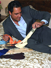 Stud Marcello has some fun with his new socks by With Marcello image #8