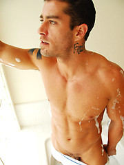 Straight muscle man Cody shows his perfect muscle body and thick cock by Cody Cummings image #6