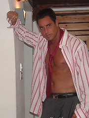 Gorgeous Marcello strips out of his suit and masturbates by With Marcello image #4
