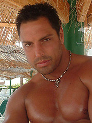 Gorgeous hunk Marcello masturbates after a long swim by With Marcello image #7