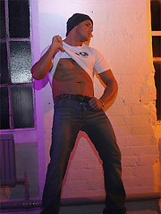 Horny stud Marcello wanking his big cock by With Marcello image #5